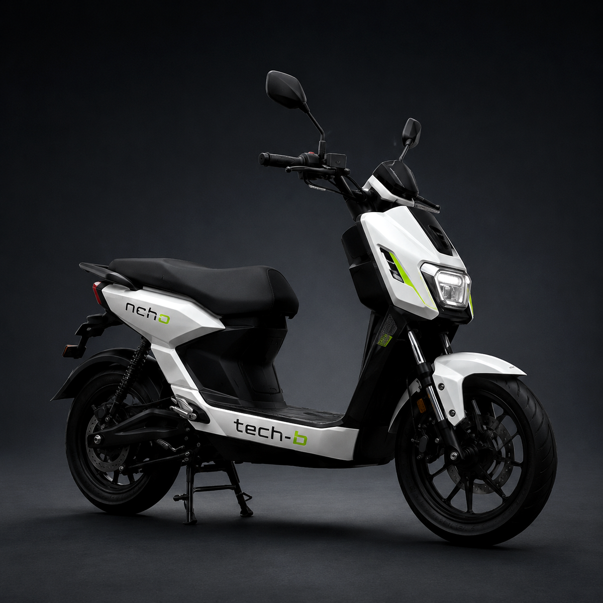 TechB NEO, moto eletrica urbana branca